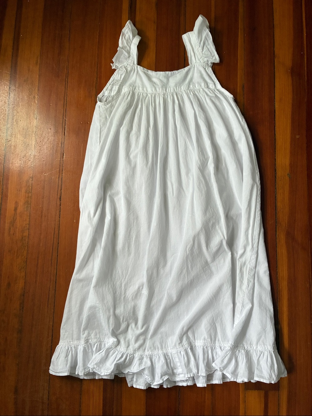 Gorgeous nightgown XS romantic cottagecore feminine fairy tale ruffle cotton - Picture 2 of 7